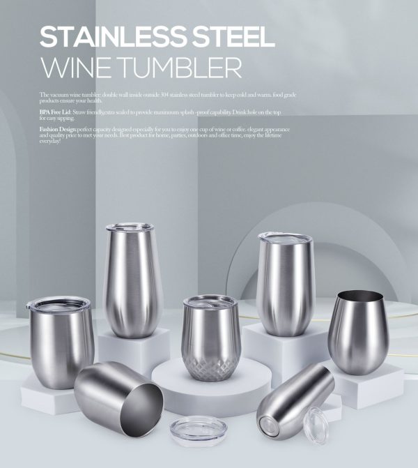 Stainless Steel Wine Tumbler