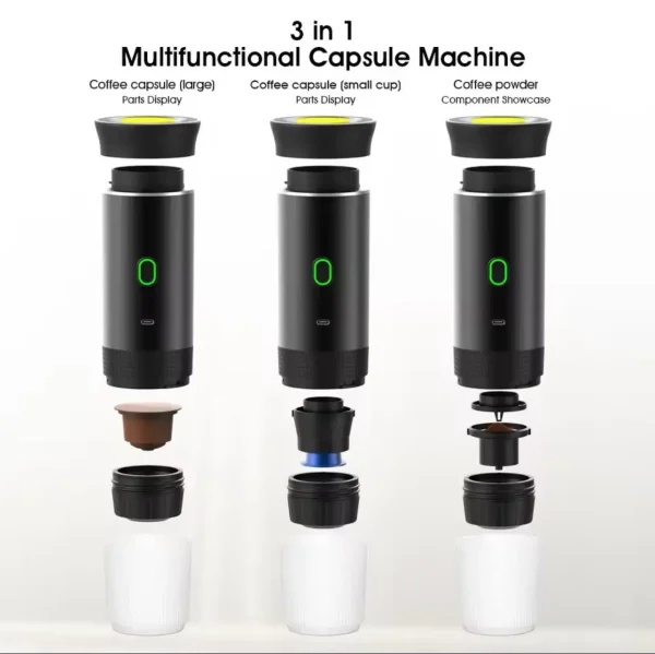 3 in 1 Portable coffee maker - Image 2