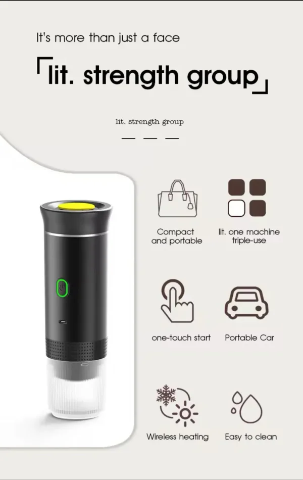 3 in 1 Portable coffee maker - Image 6