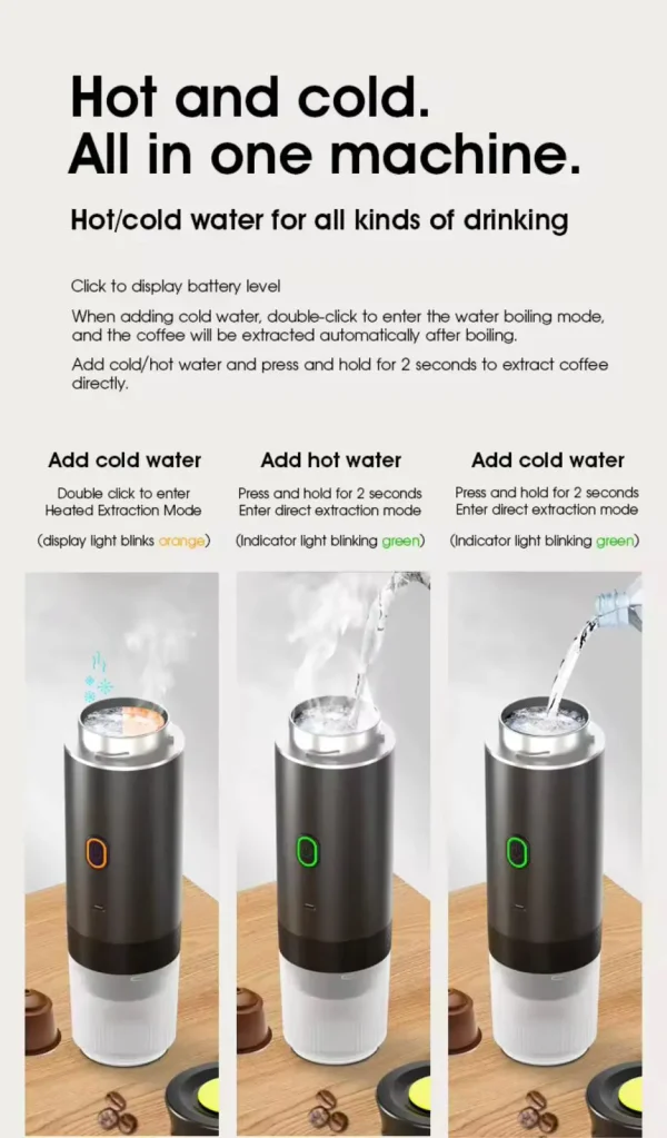 3 in 1 Portable coffee maker - Image 7