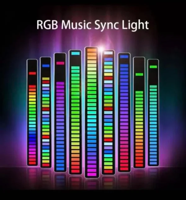 RGB Sound-activated Colorful Light